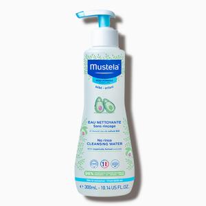 მუსტელა - გამწმენდი მიცელარული წყალი სახის და ტანის ჩამობანის გარეშე /0თვ+/