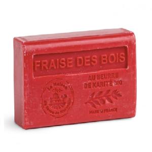 მარსელი - საპონი შიის კარაქის ბიო FRAISE DES BOIS ტყის მარწყვი