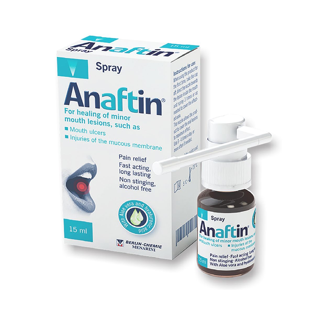 Anaftin - ანაფტინი სპრეი 15მლ