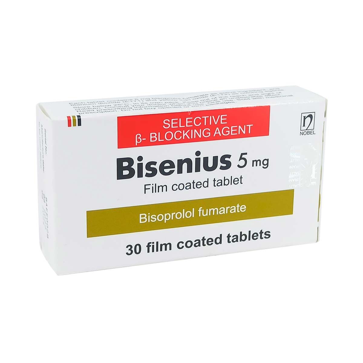 Bisenius - ბისენიუსი 5მგ 30 ტაბლეტი