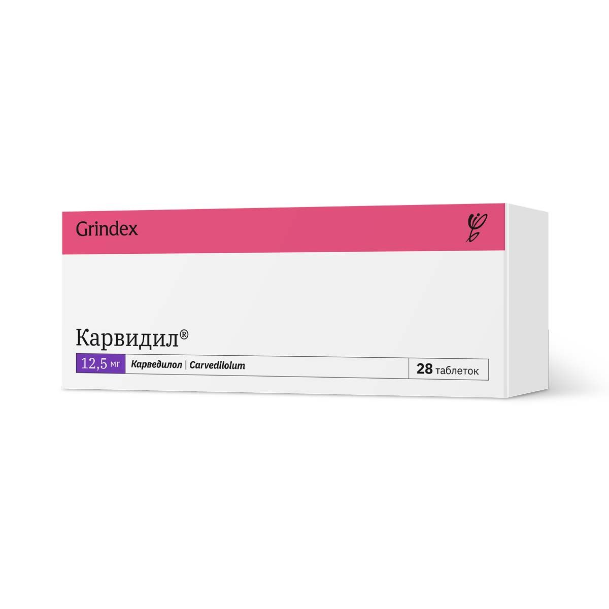 Carvidil - კარვიდილი 12,5მგ 28 ტაბლეტი