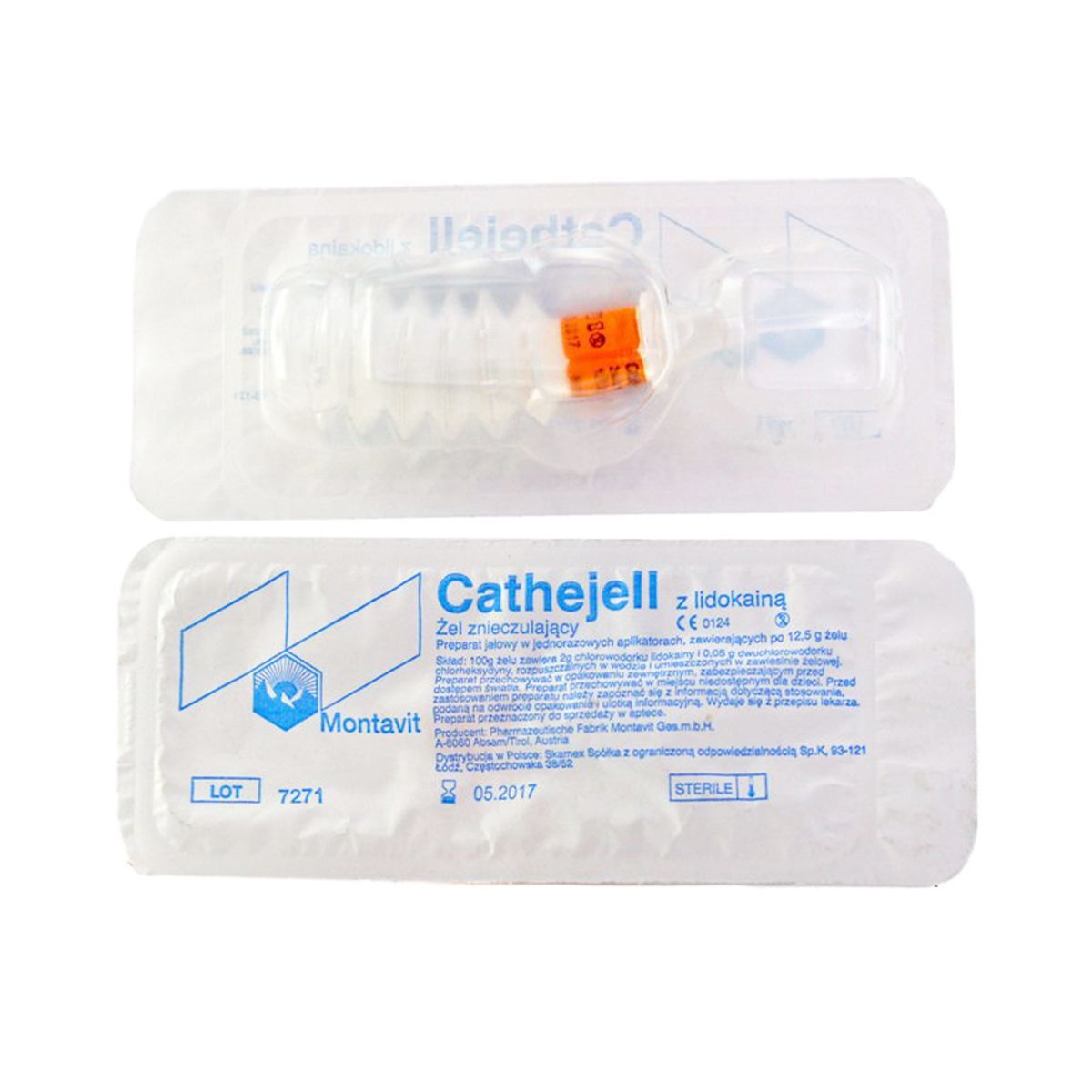 Cathejell with Lidocaine- კატეჯელი ლიდოკაინით 12.5გ 25 ცალი
