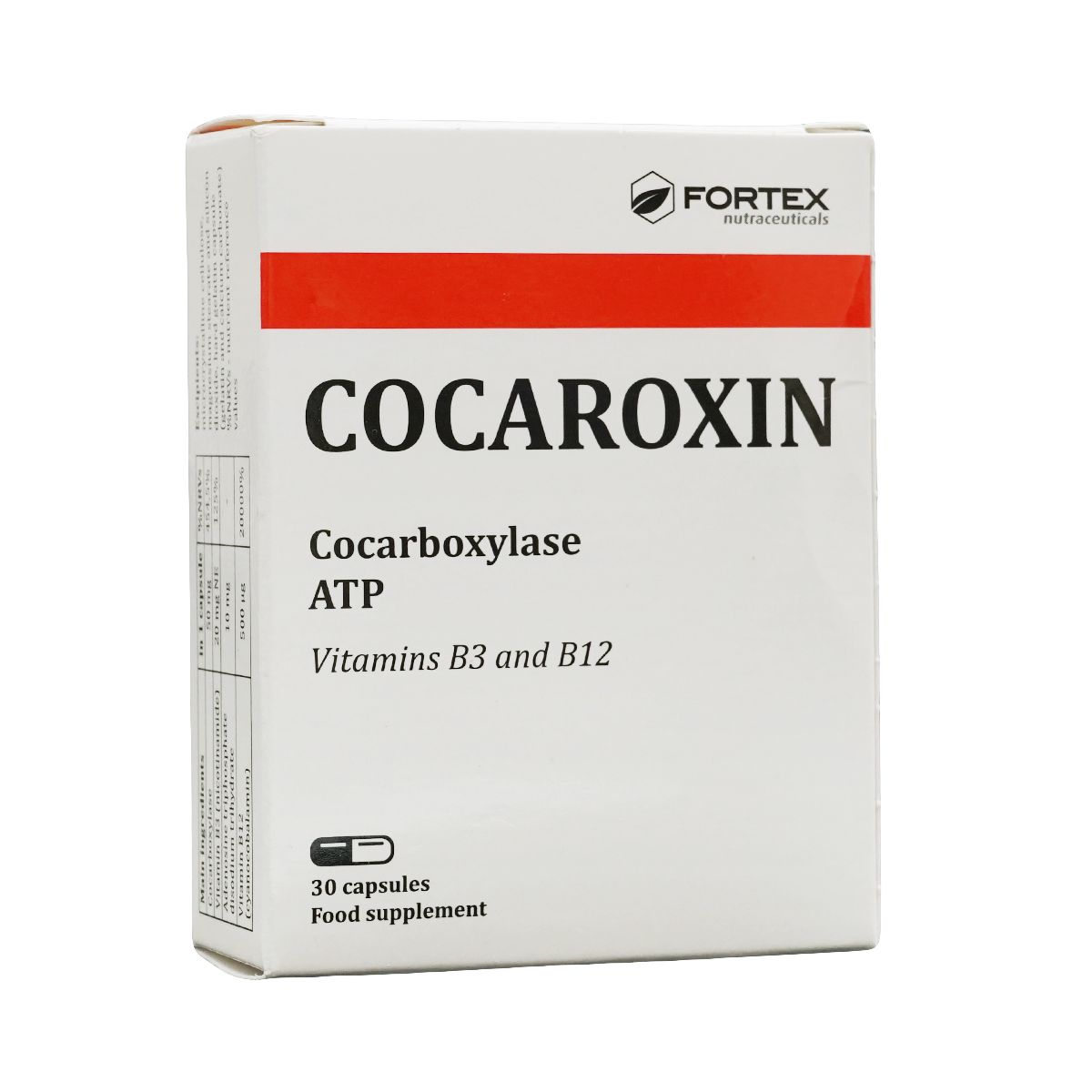 Cocaroxin - კოკაროქსინი 30 კაფსულა