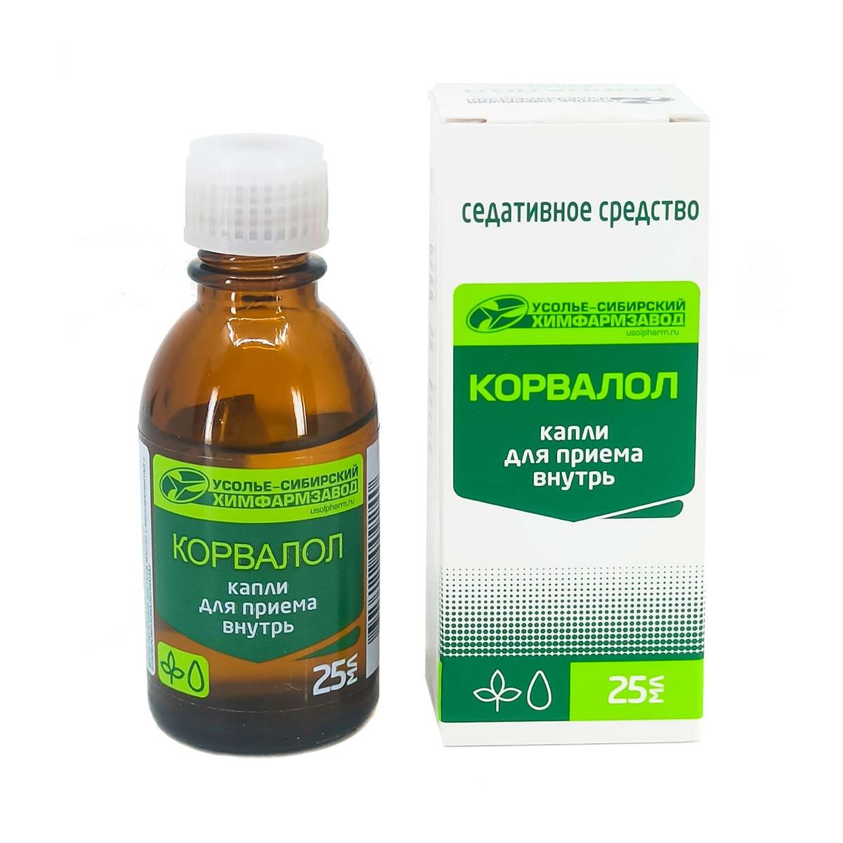 Corvalol - კორვალოლი 25მლ ფლაკონი