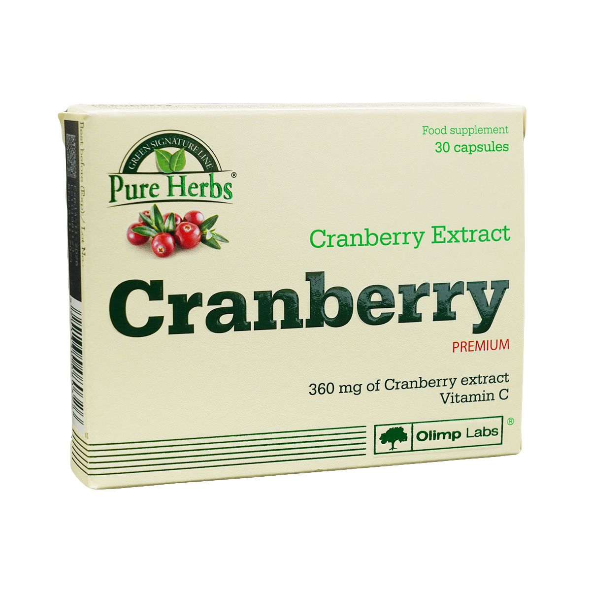 Cranberry - ქრანბერი პრემიუმი 30 კაფსულა