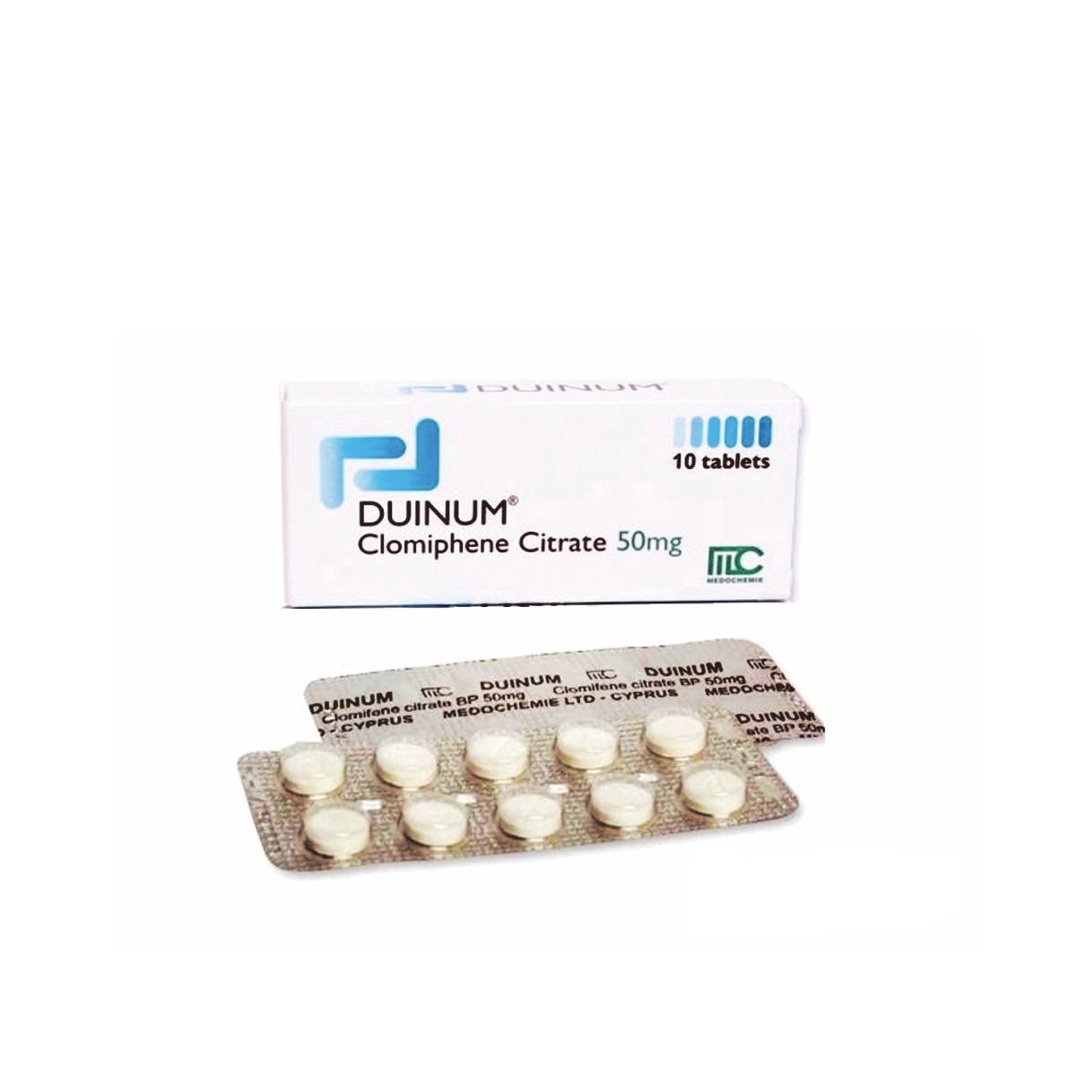 DUINUM - დუინუმი 50მგ 10 ტაბლეტი 