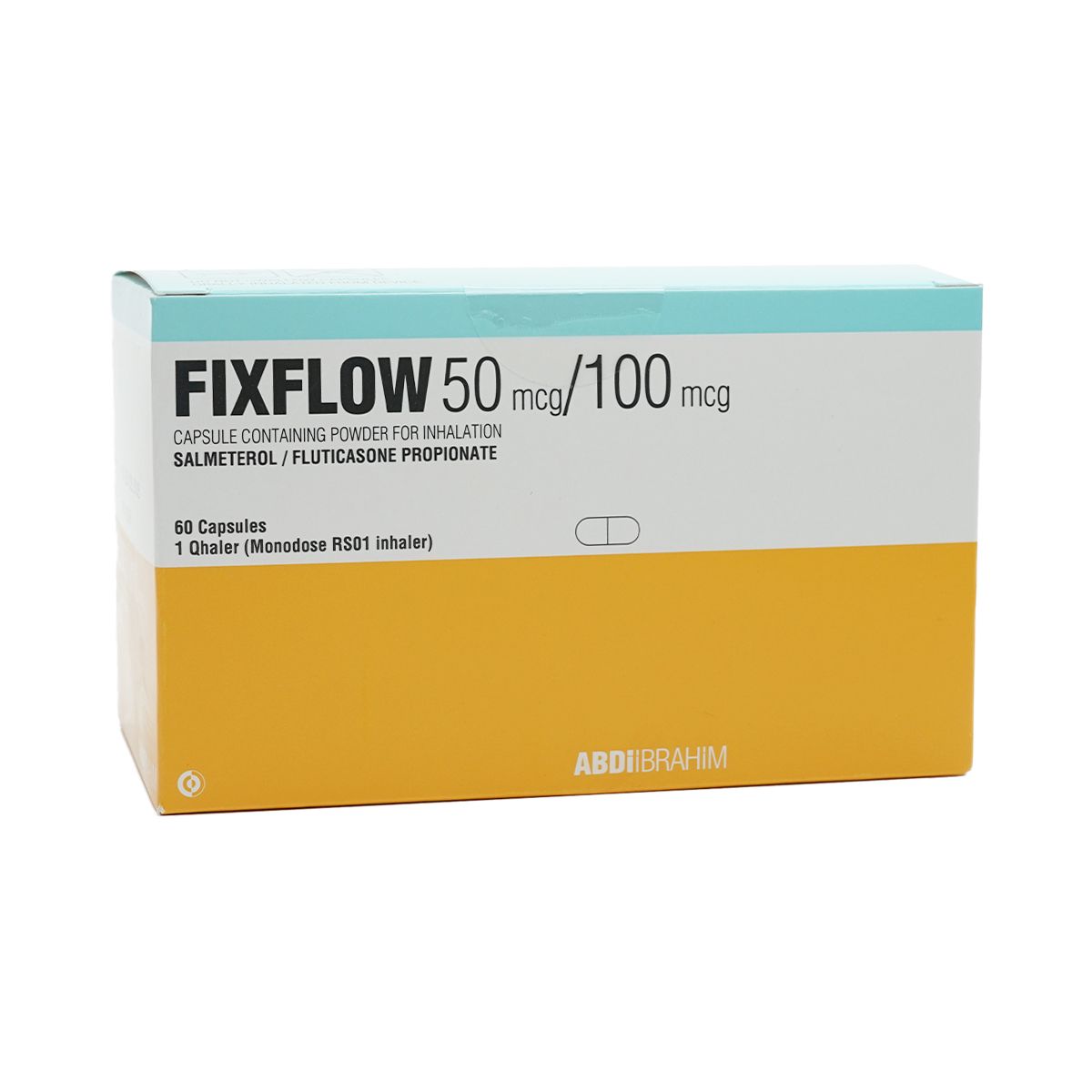 Fixflow - ფიქსფლოუ 50/100მკ 60 საინჰალაციო კაფსულა