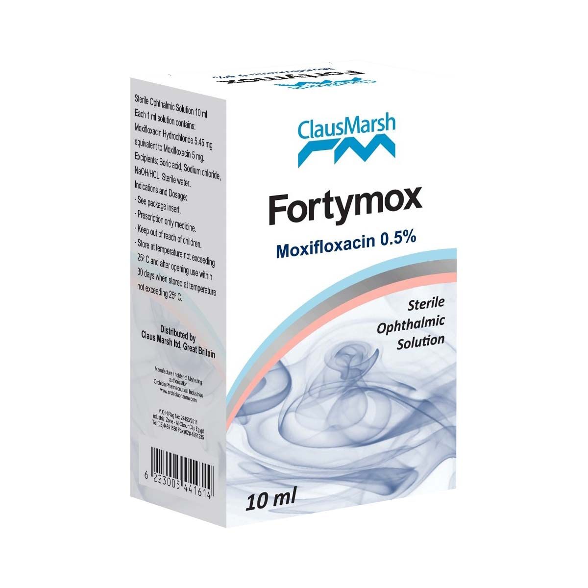 Fortymox - ფორტიმოქსი თვალის წვეთები 0.5% 10მლ