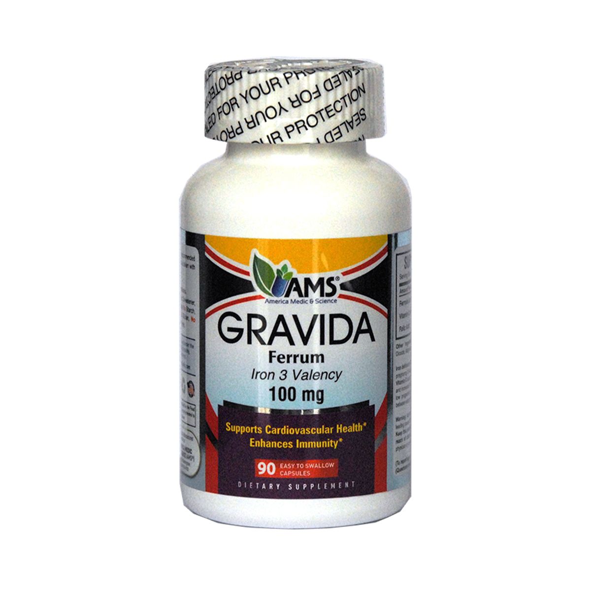 Gravida Ferrum - გრავიდა ფერუმი 90 კაფსულა