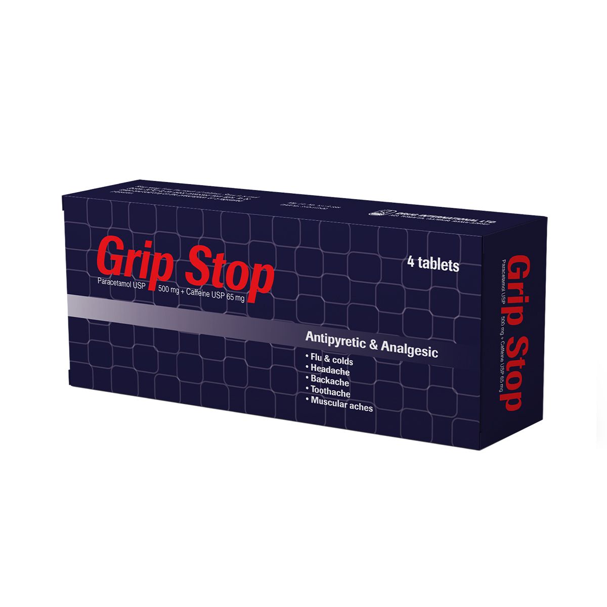 Grip Stop - გრიპ სტოპი 4 ტაბლეტი