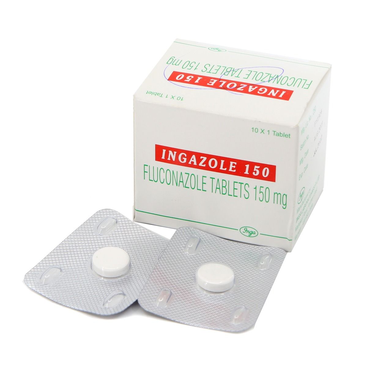 Ingazole - ინგაზოლი 150მგ 1 ტაბლეტი