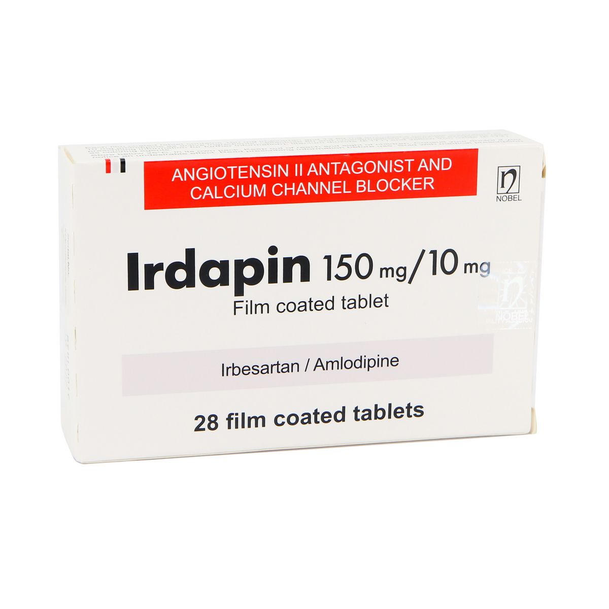 Irdapin - ირდაპინი 150მგ/10მგ  28 ტაბლეტი