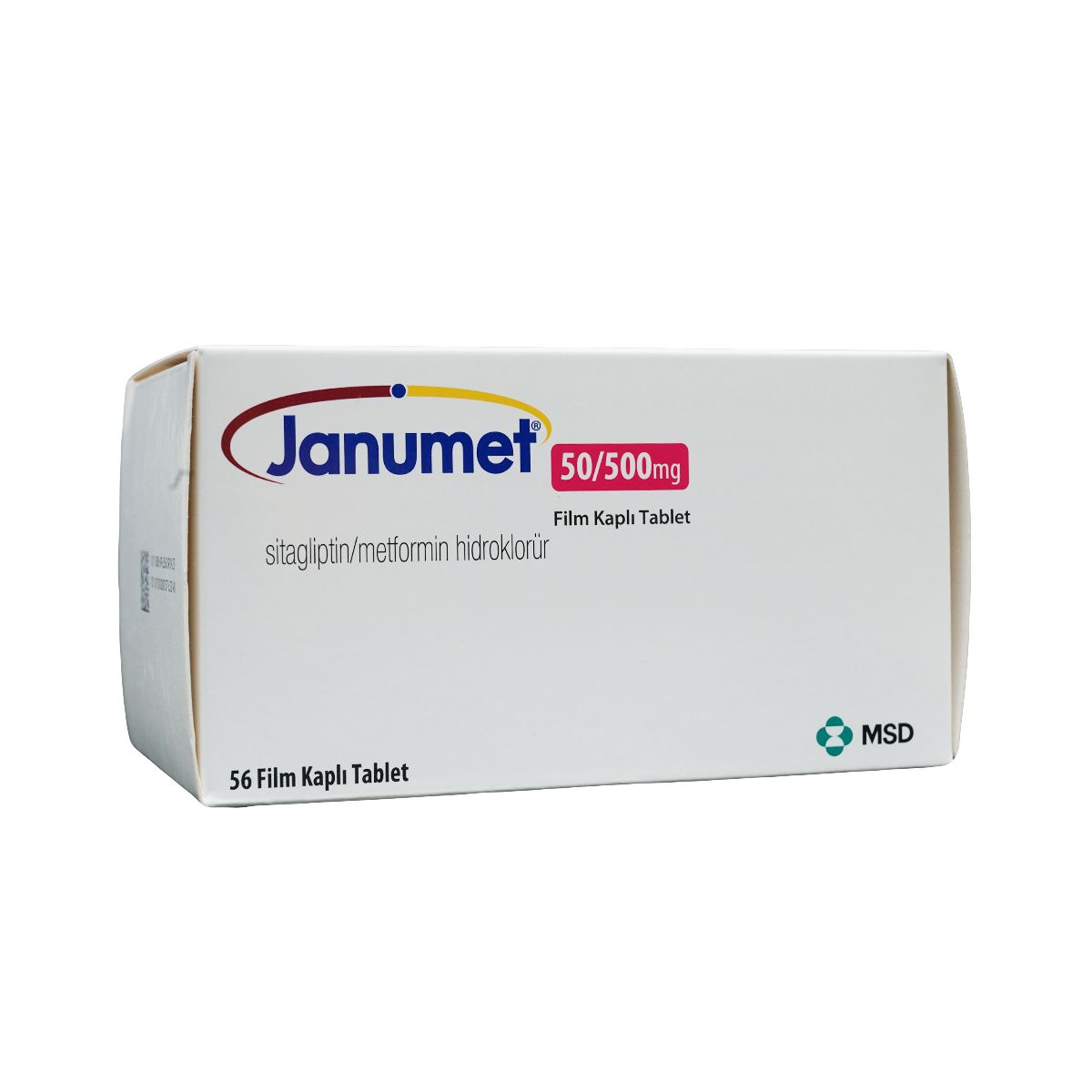Janumet - იანუმეტი50მგ/500მგ 56 ტაბლეტი