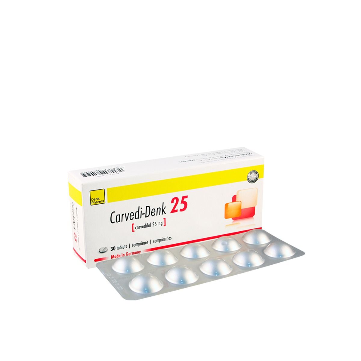 Karvedi-denk - კარვედი-დენკი 25მგ 30 ტაბლეტი