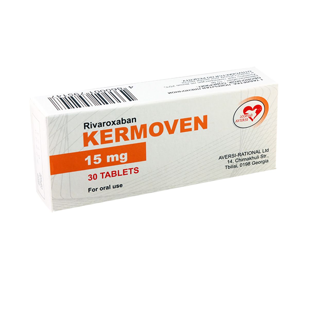 Kermoven - კერმოვენი 15მგ 30 ტაბლეტი