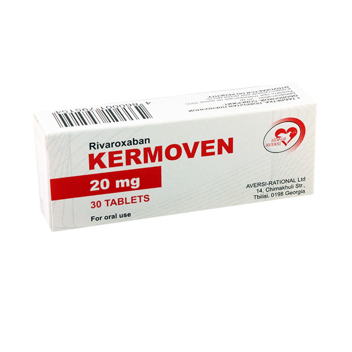 Kermoven - კერმოვენი 20მგ 30 ტაბლეტი