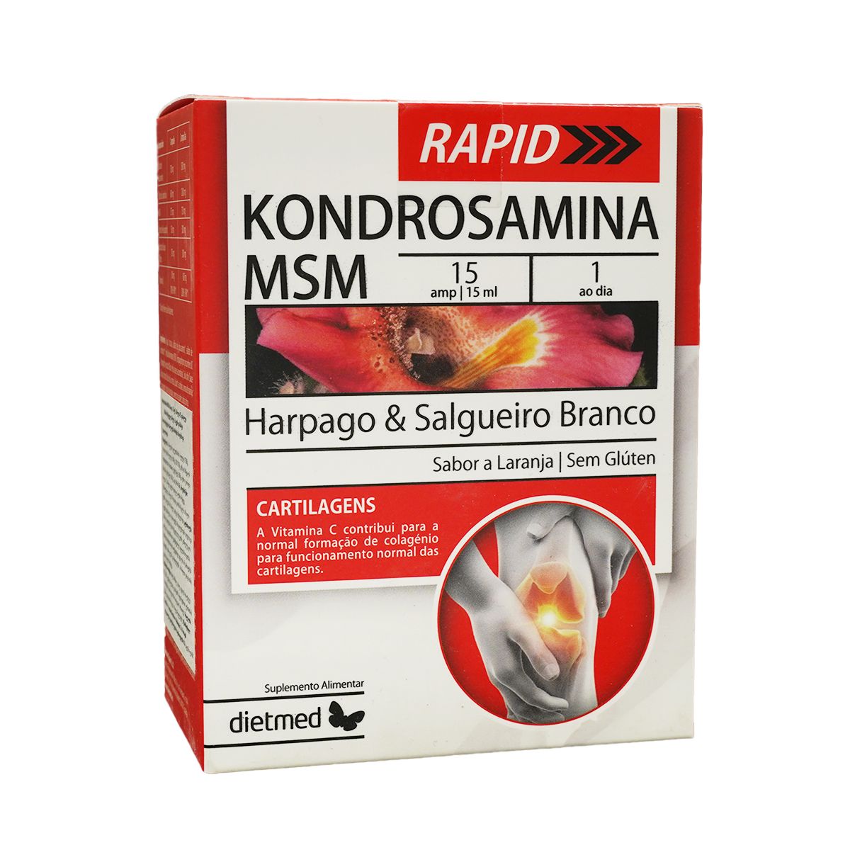 Kondrosamina - ქონდროსამინი MSM რაპიდი 15 ამპულა