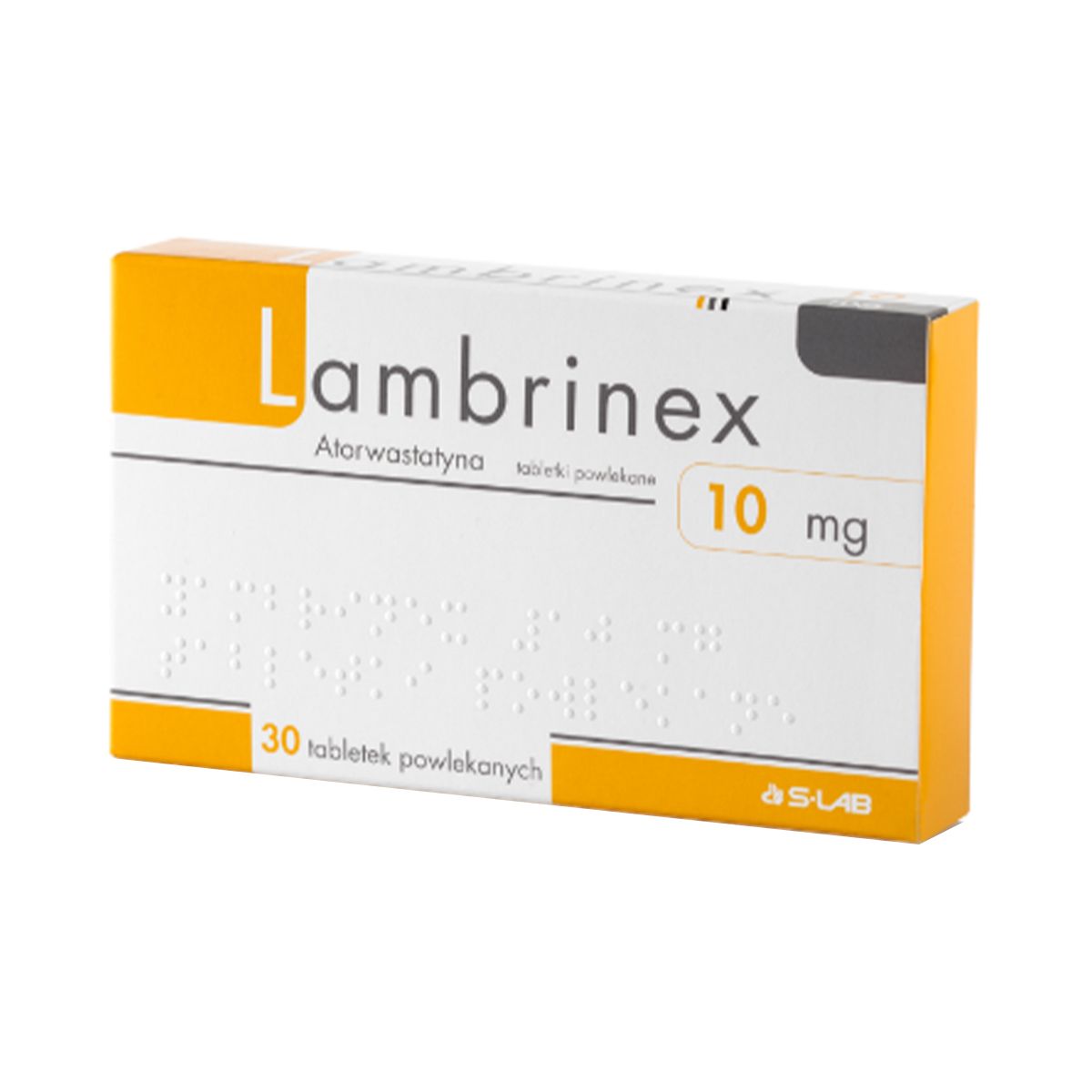 Lambrinex - ლამბრინექსი 10მგ 30 ტაბლეტი
