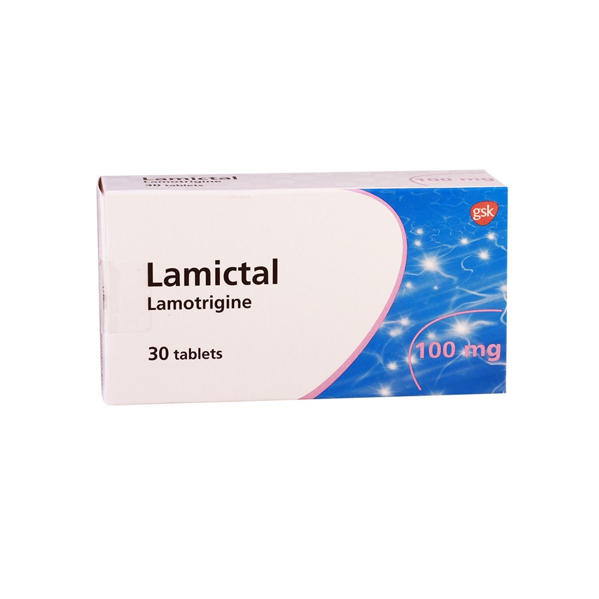Lamictal - ლამიქტალი 100მგ 30 ტაბლეტი