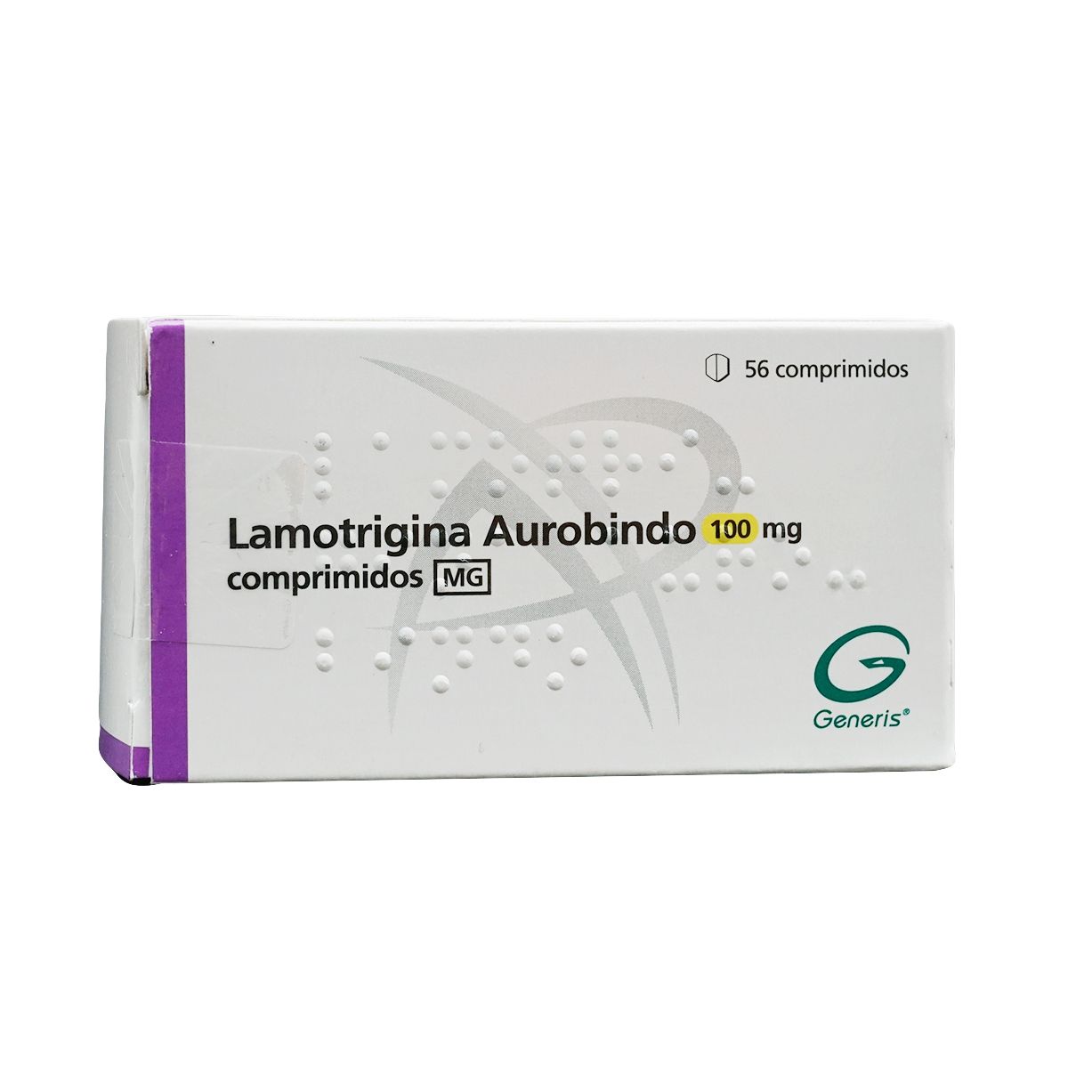 Lamotrigina Aurobindo - ლამოტრიჯინი აურობინდო 100მგ 56 ტაბლეტი