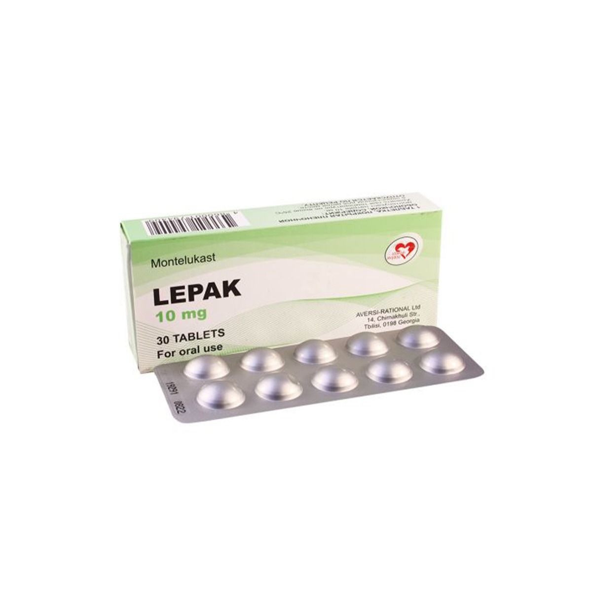 Lepak - ლეპაკი 10მგ 30 ტაბლეტი