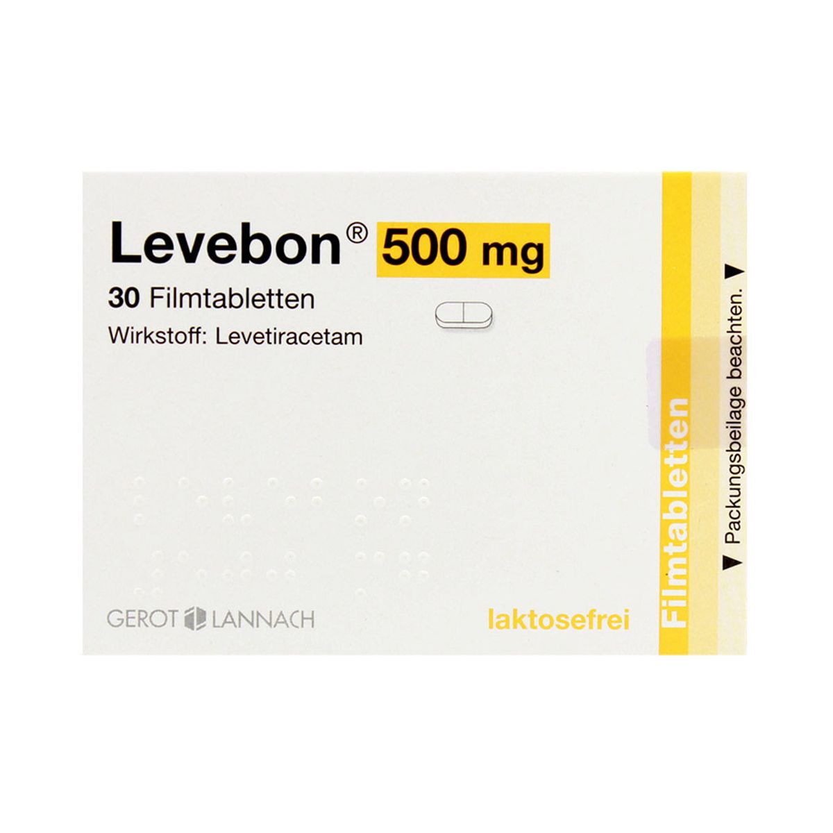 Levebon - ლევებონი 500მგ 30 ტაბლეტი