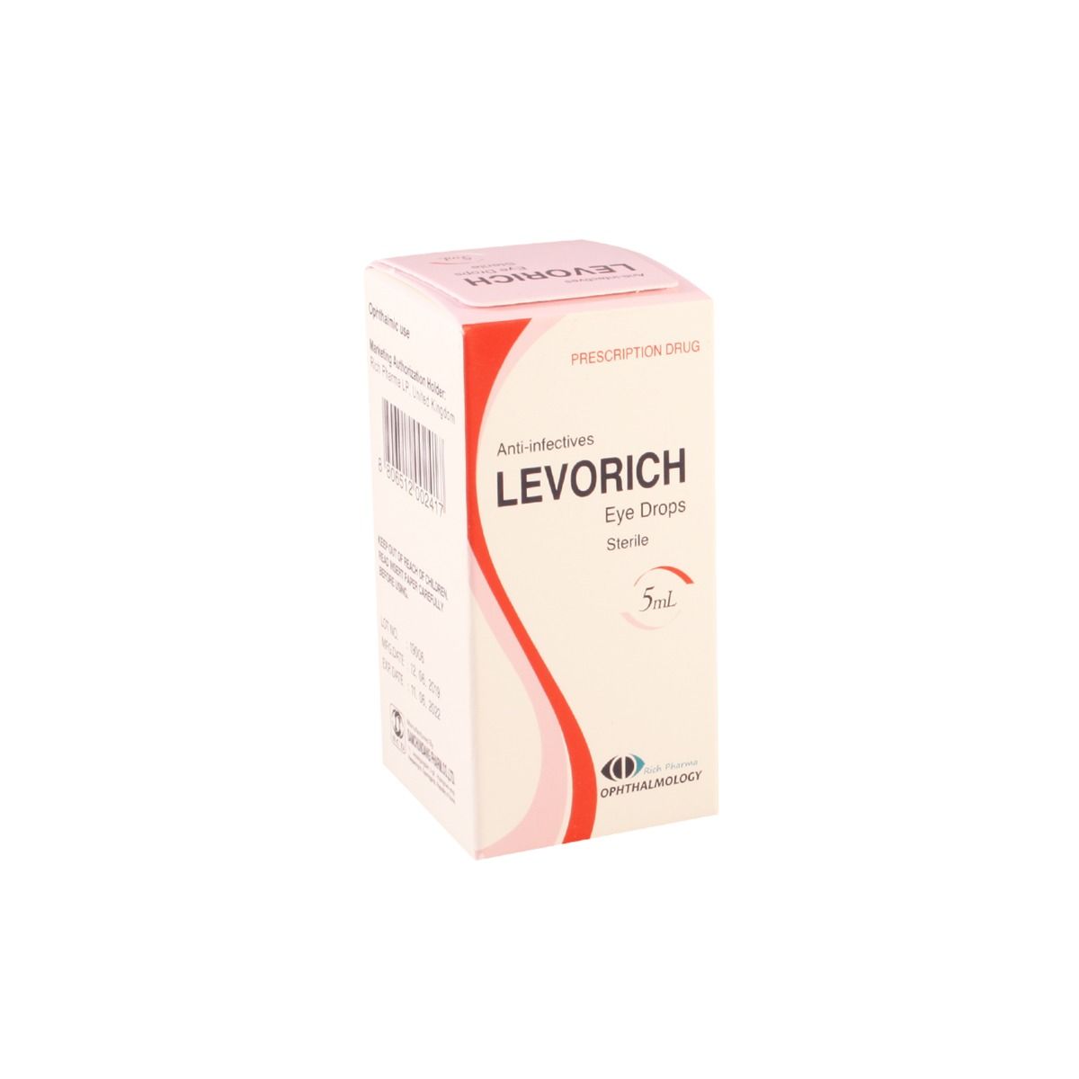 Levorich - ლევორიჩი თვალის წვეთები 5მლ