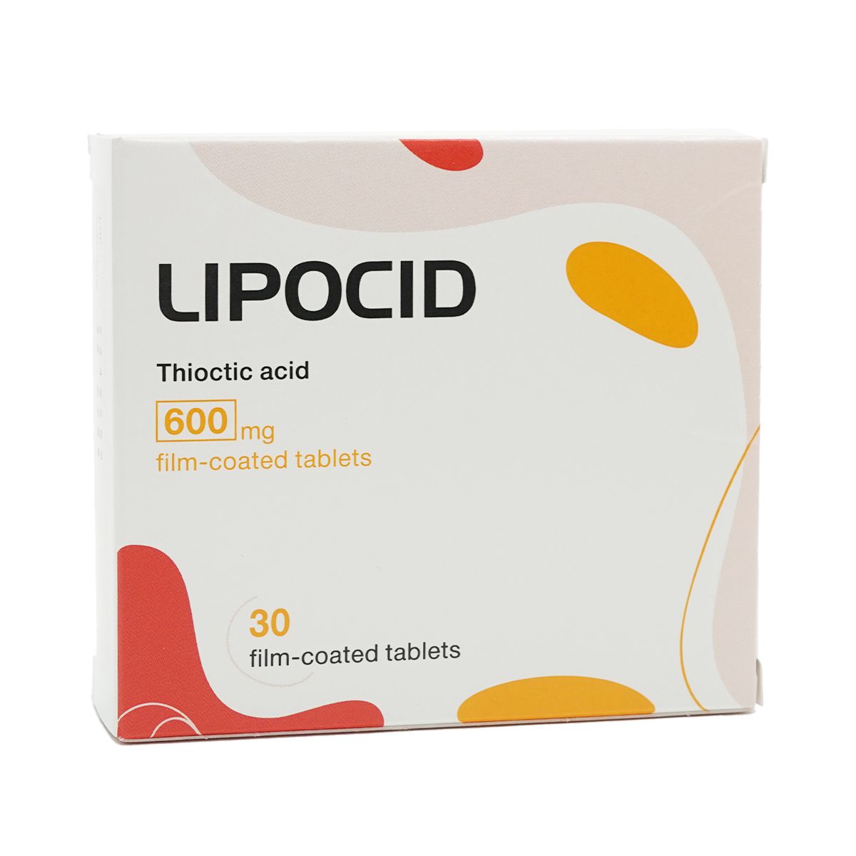 Lipocid - ლიპოციდი 600მგ 30 ტაბლეტი