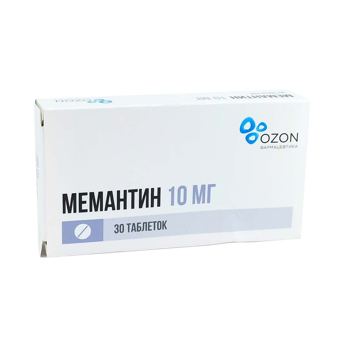 Memantina - მემანტინი 10მგ 30 ტაბლეტი