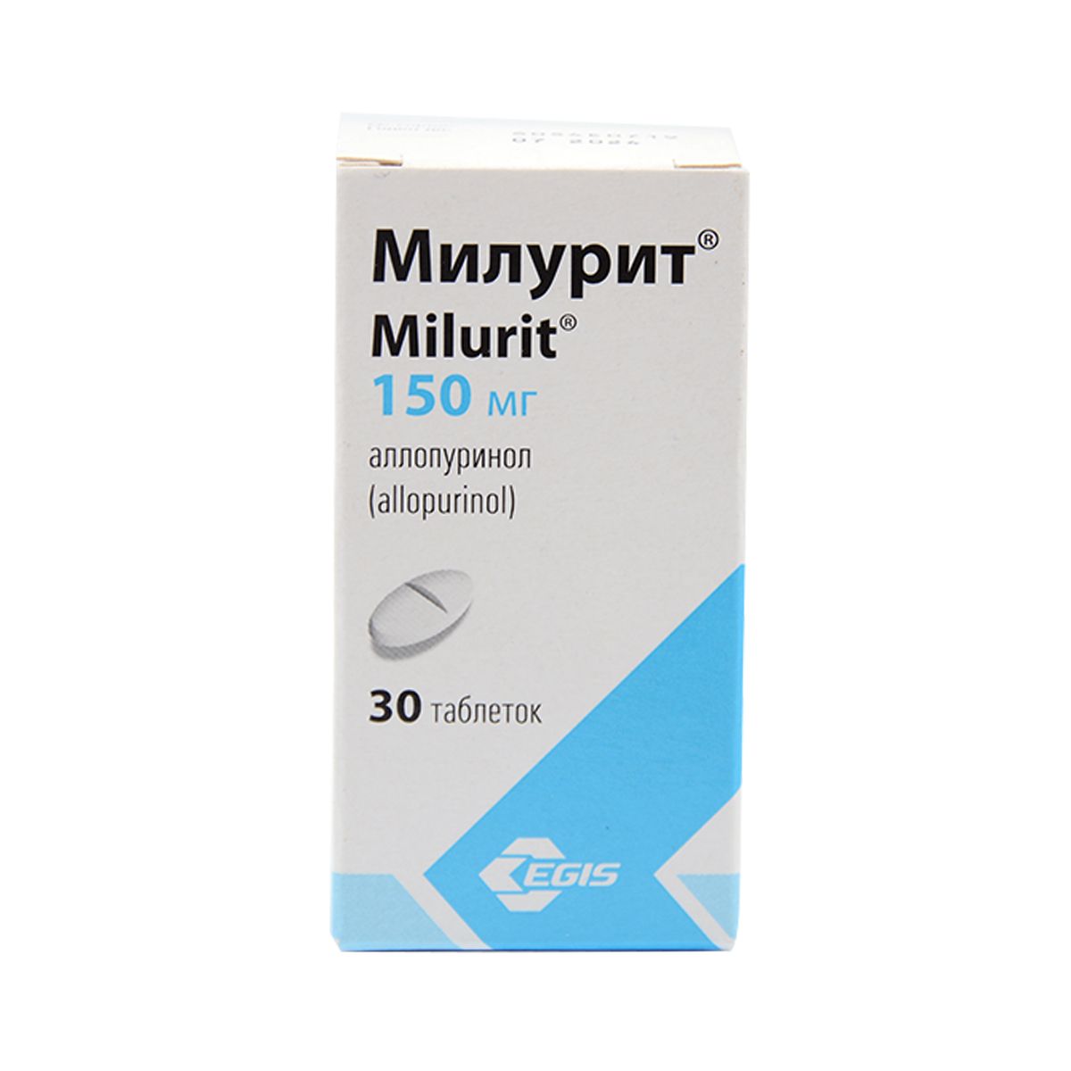 Milurit - მილურიტი 150მგ 30 ტაბლეტი