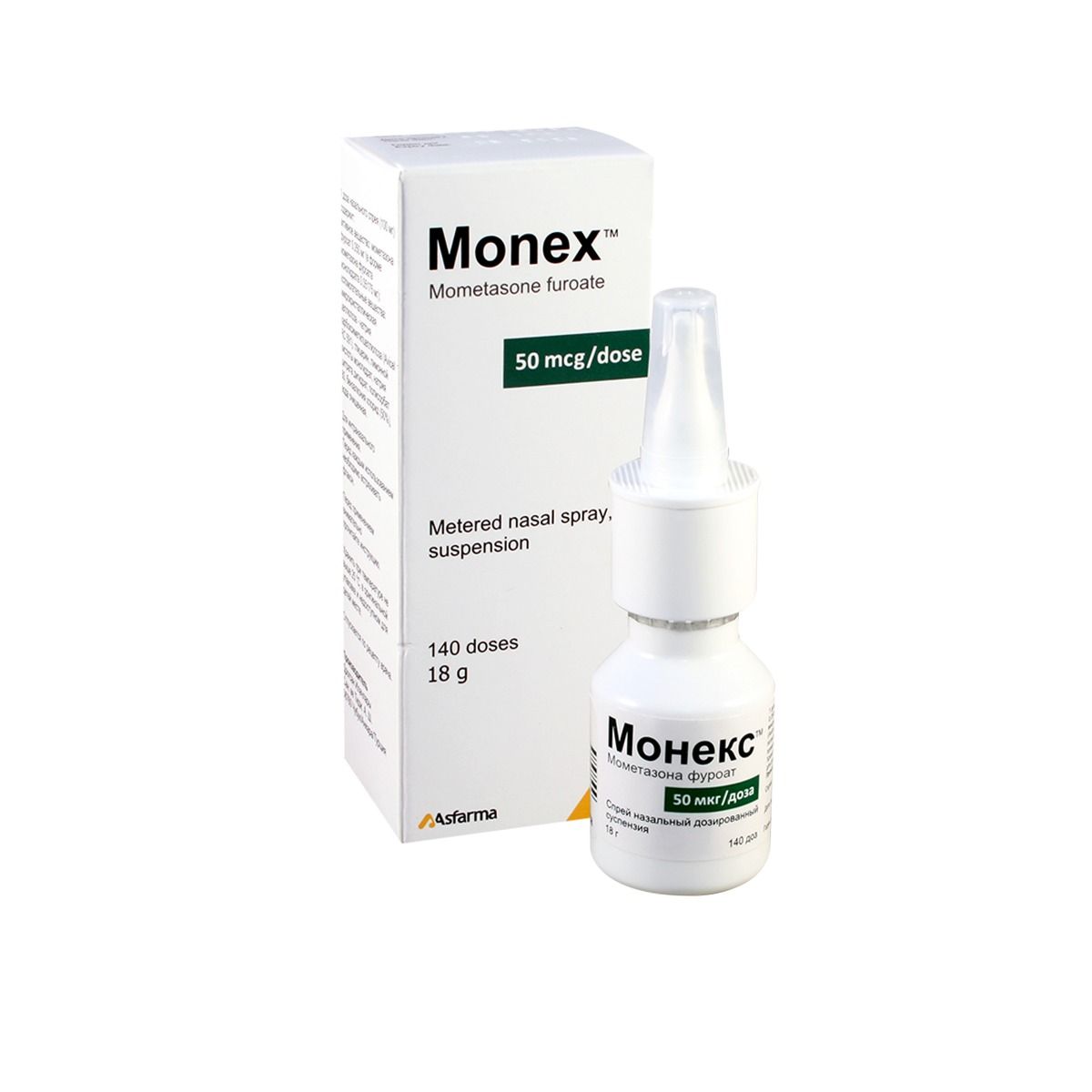 Monex - მონექსი სპრეი 50მკგ 140 დოზა