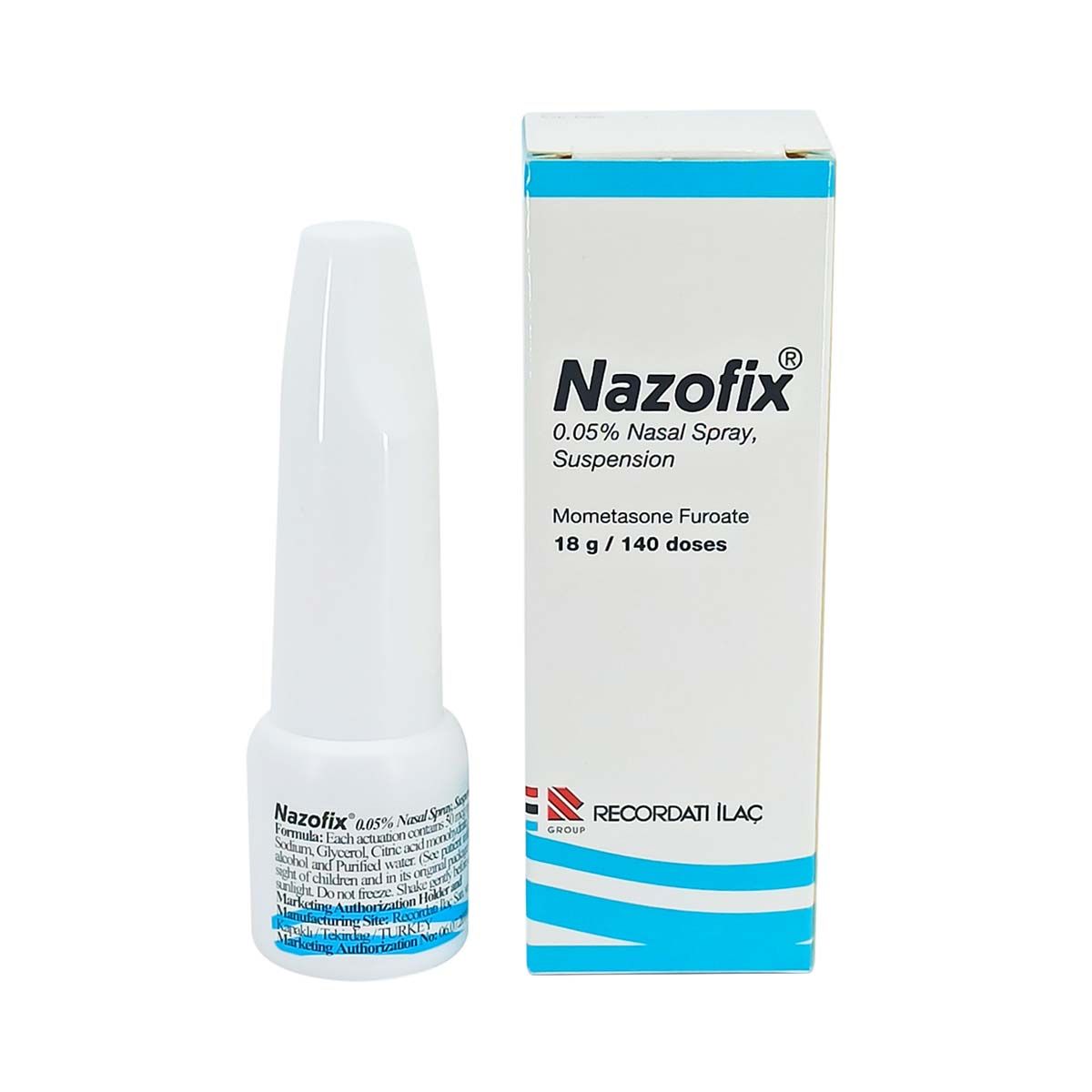 Nazofix - ნაზოფიქსი სპრეი 0.05% 140 დოზა