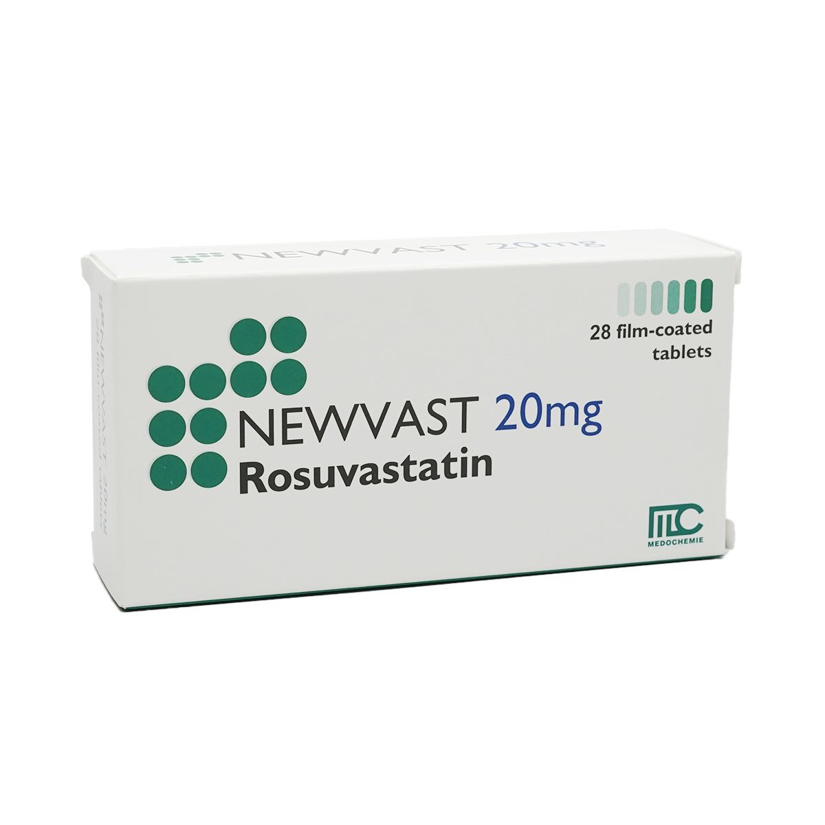 Newvast - ნიუვასტი 20მგ 28 ტაბლეტი