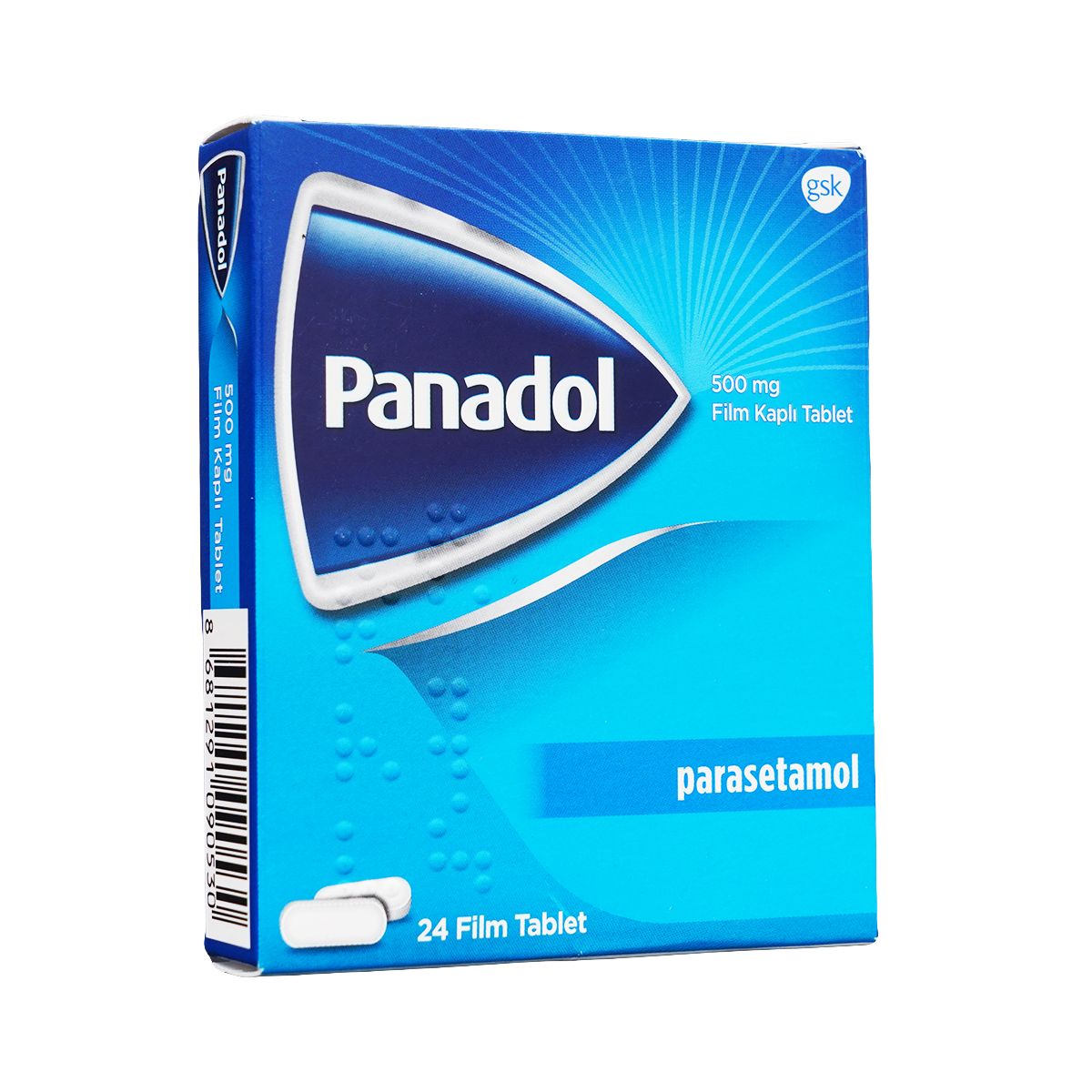 Panadol - პანადოლი 500მგ 24 ტაბლეტი