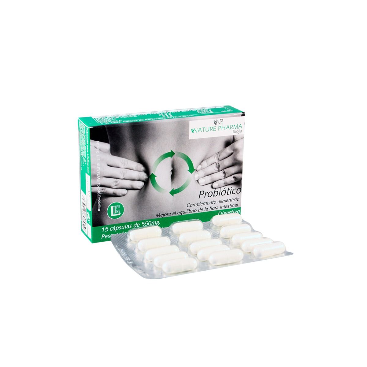 Probiotico - პრობიოტიკო 550მგ 15 კაფსულა