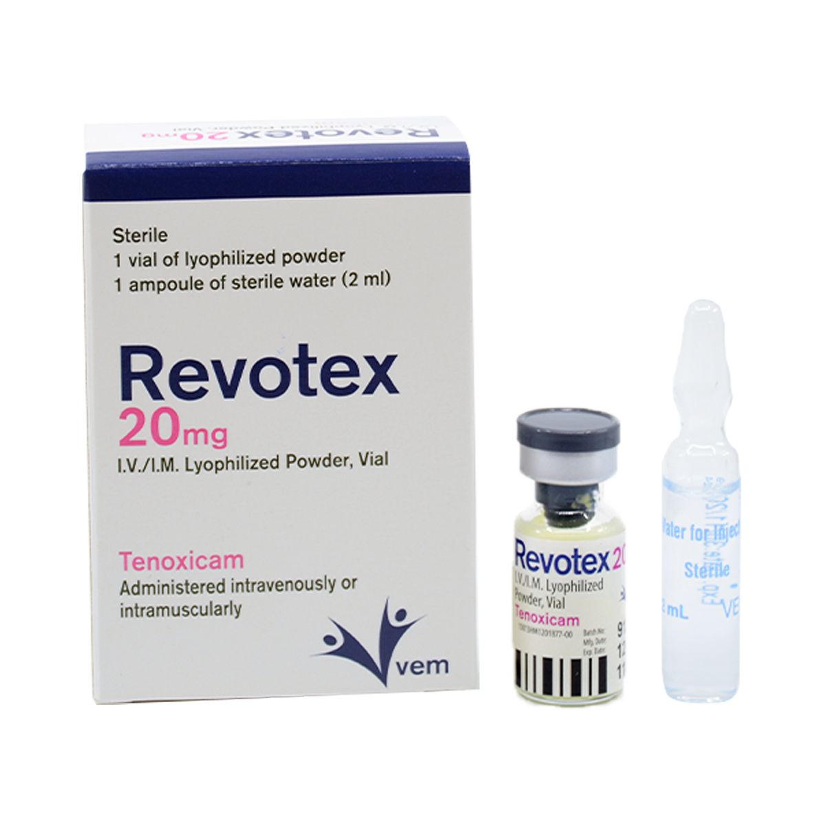 Revotex - რევოტექსი 20მგ/2მლ ფლაკონი