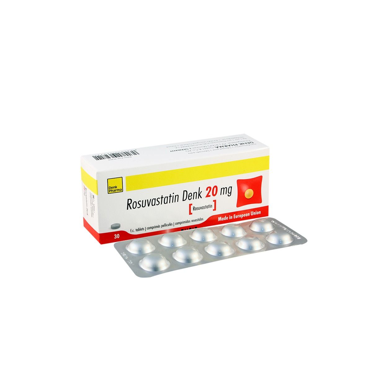 Rozuvastatin - როზუვასტატინი 20მგ 30 ტაბლეტი