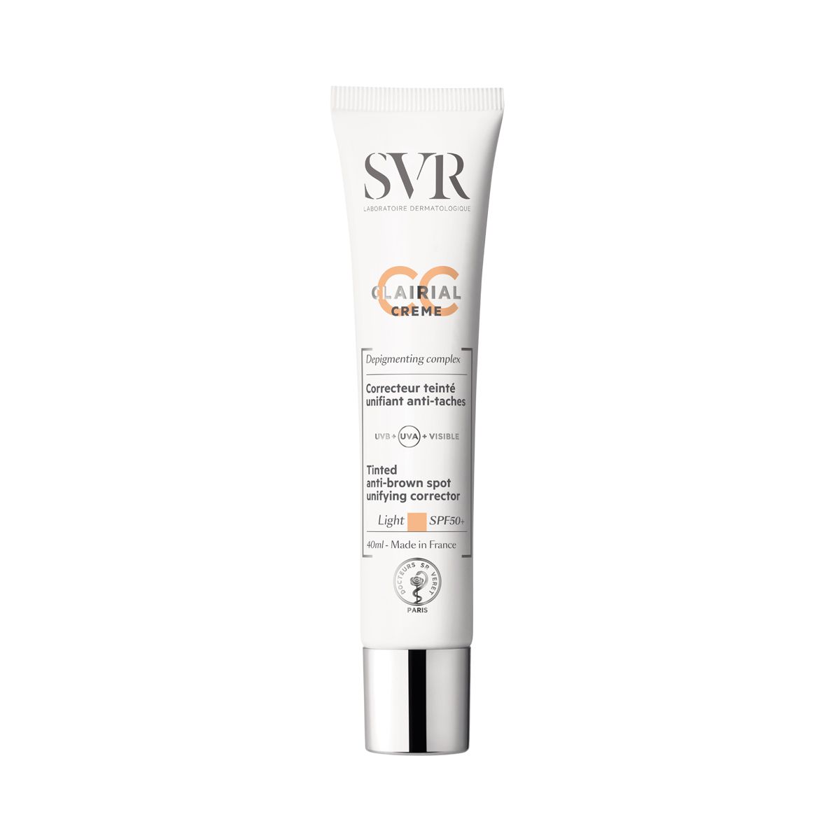 SVR - ესვიერი CLAIR CC კრემი SPF50+ ღია 5266