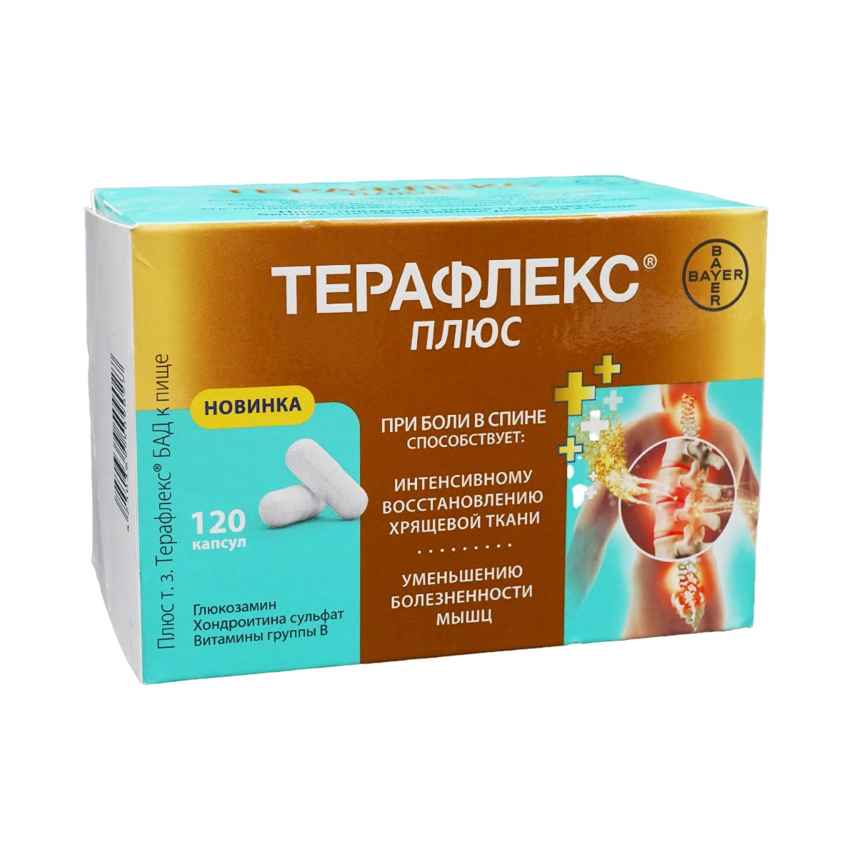 Teraflex - ტერაფლექსი პლიუსი 120 კაფსულა