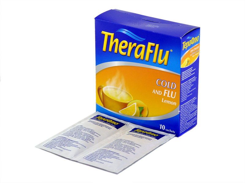 Theraflu - ტერაფლუ 10 პაკეტი