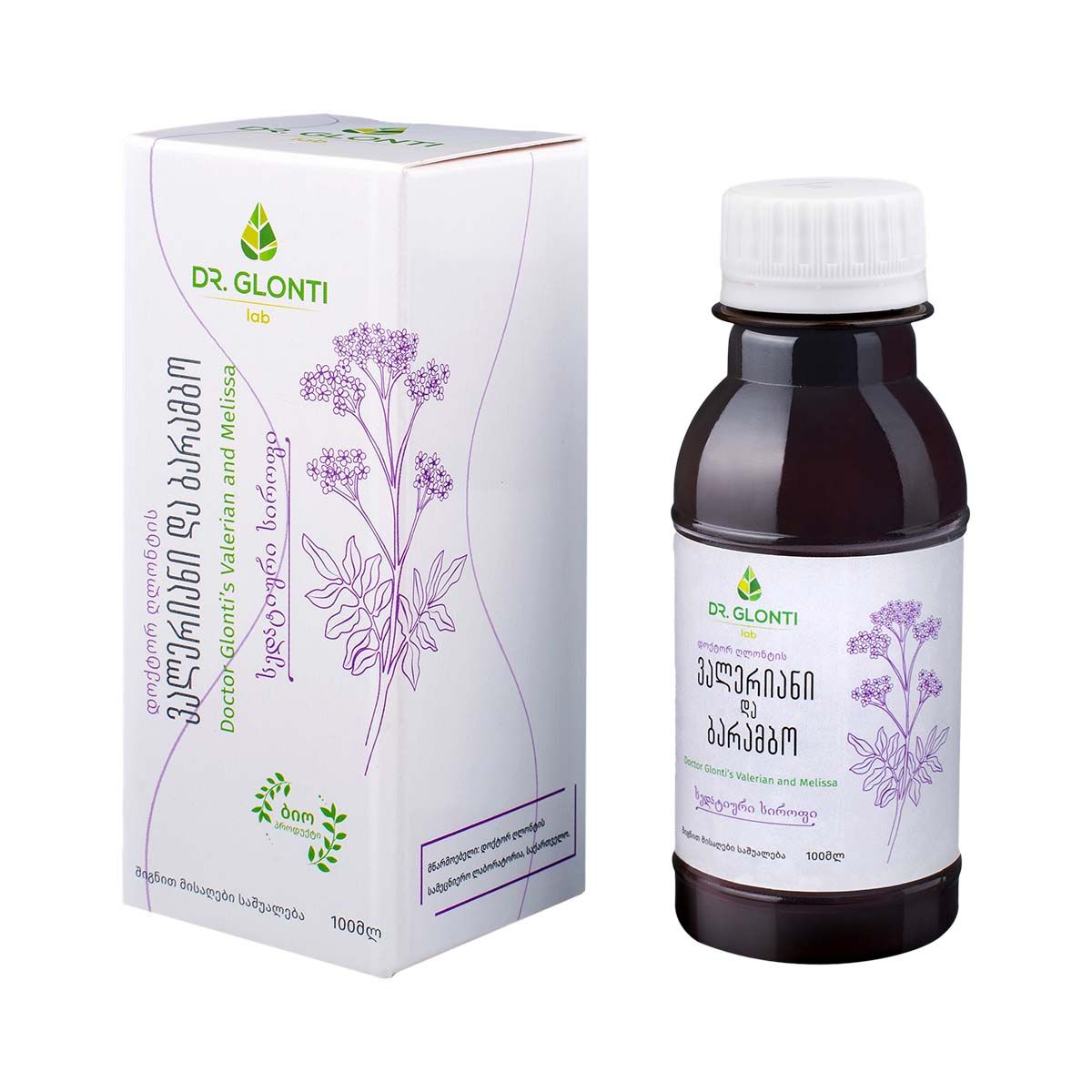 Valerian and Melissa - ვალერიანის და ბარამბო სიროფი 100მლ