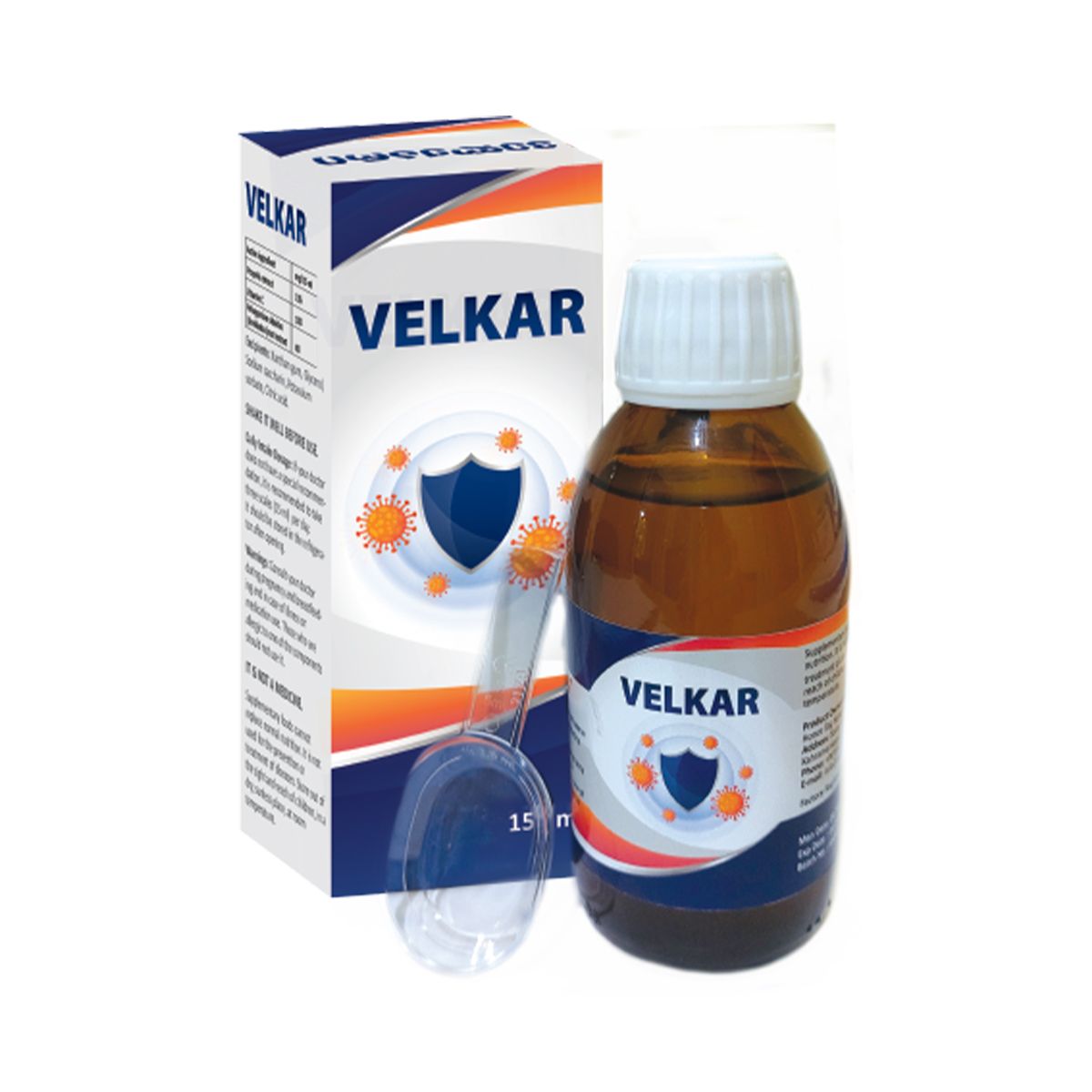 Velkar - ველქარი სიროფი 150 მლ