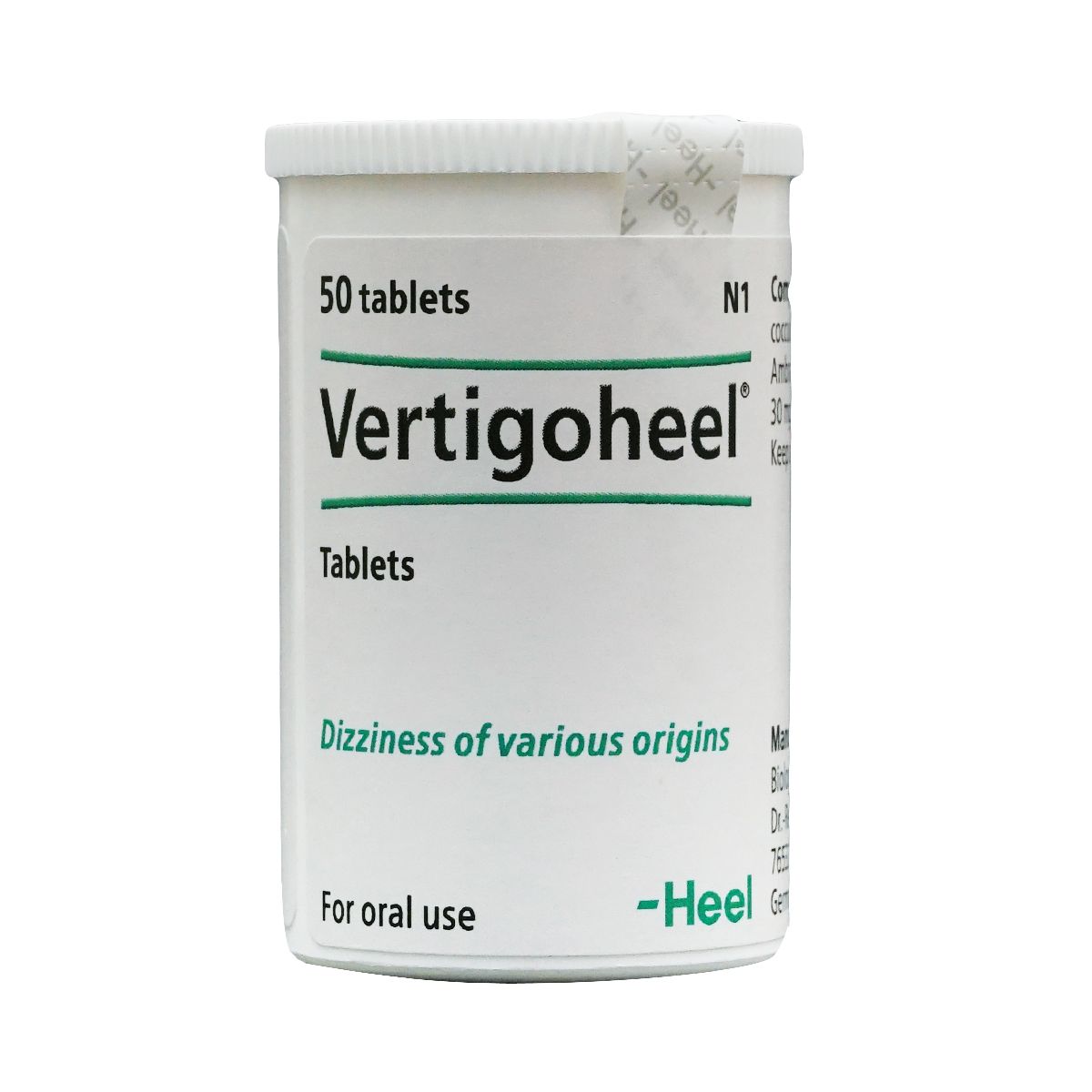 Vertigoheel - ვერტიგოჰილი 50 ტაბლეტი