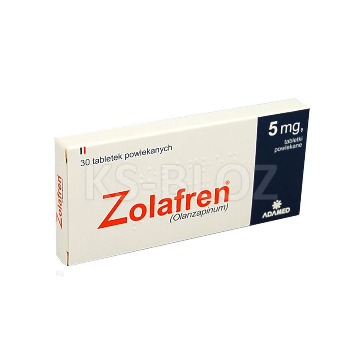 Zolafren - ზოლაფრენი 5მგ 30 ტაბლეტი 