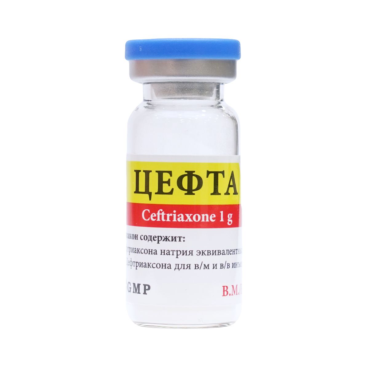 ცეფტა (ცეფტრიაქს) - Cefta 1გ 100 ფლაკონი