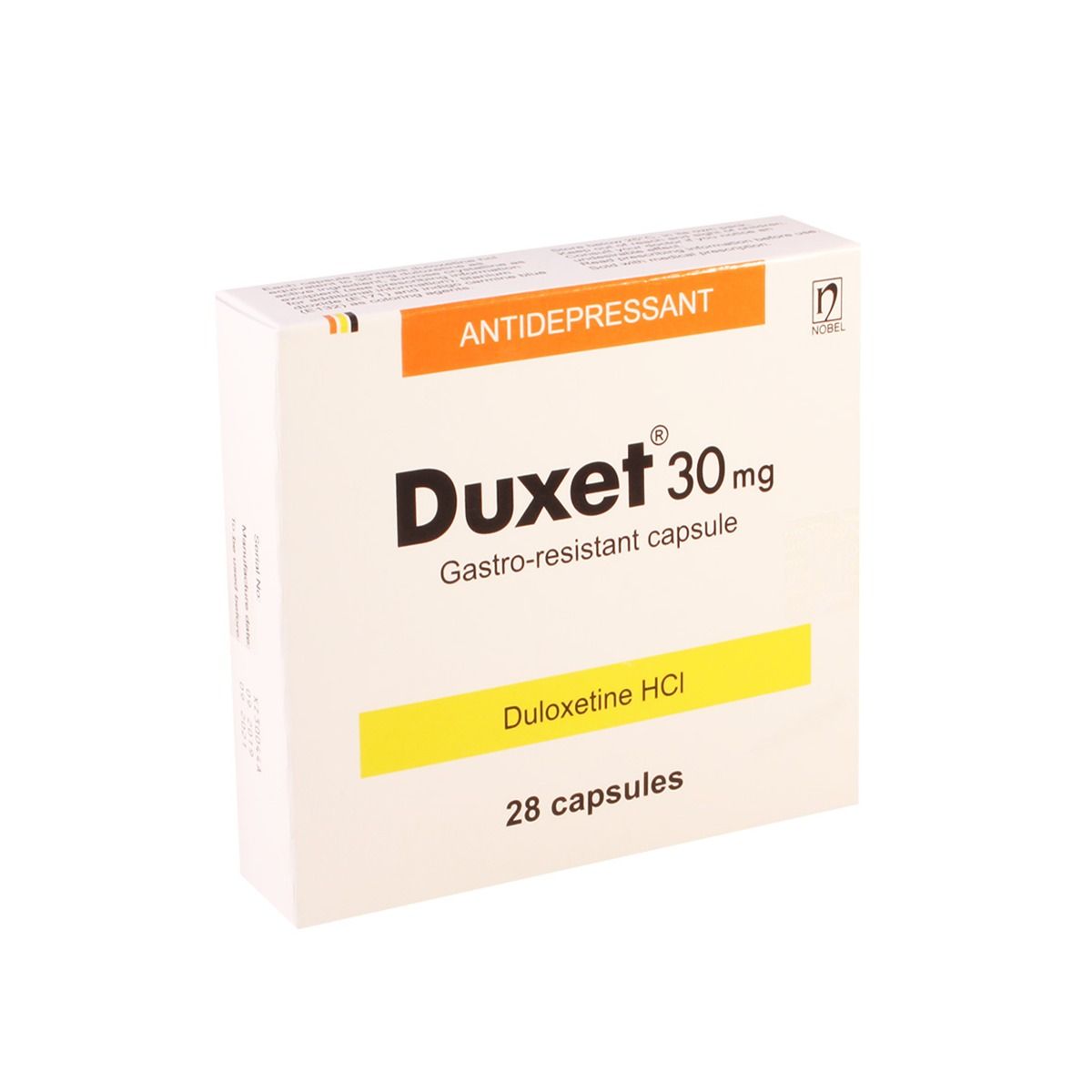 დუქსეტი 30მგ  28 კაფსულა