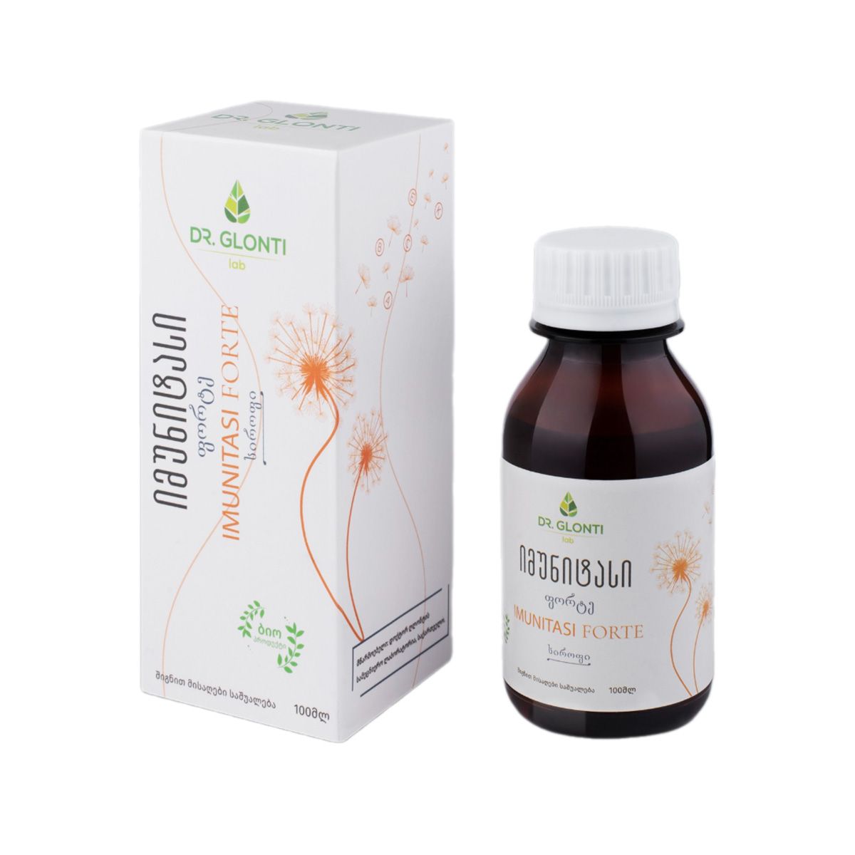 იმუნიტასი ფორტე სიროფი 100მლ