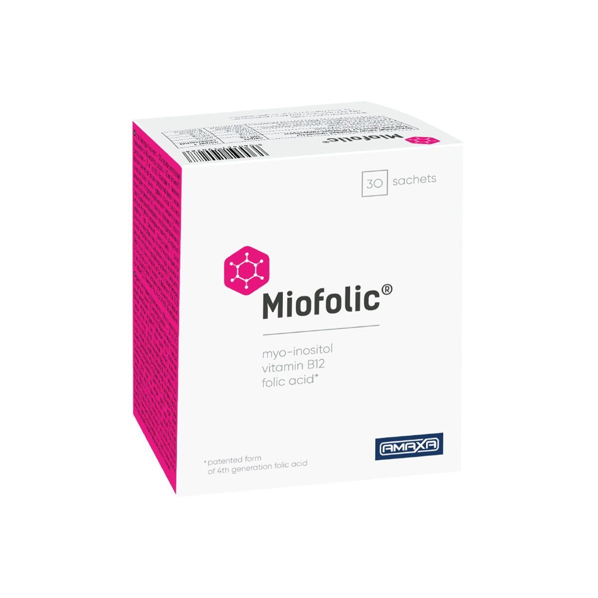 მიოფოლიკი - Miofolic 2000მგ+200+2.5მკგ 30 პაკეტი