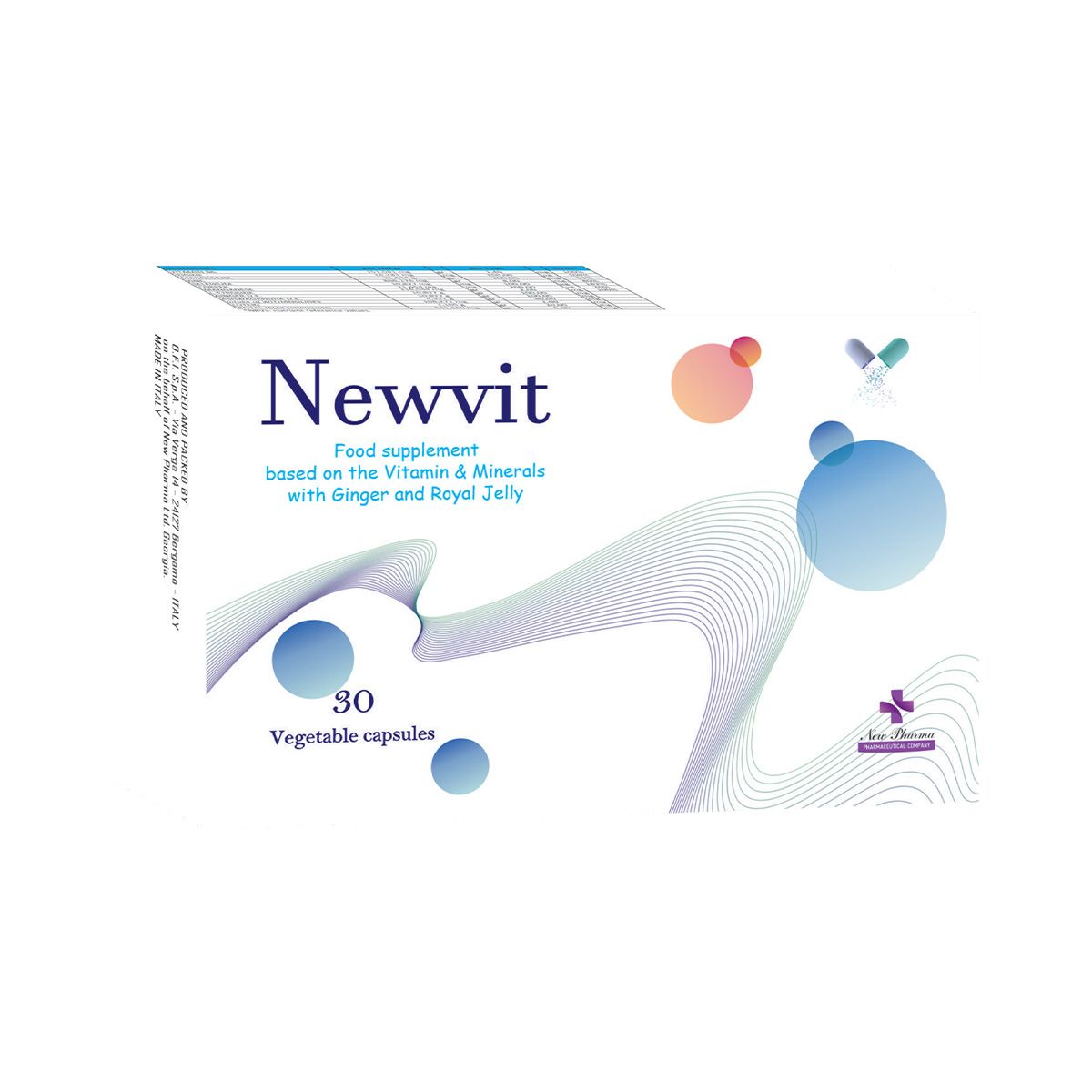 ნიუვიტი - Newvit მცენარეული 30 კაფსულა