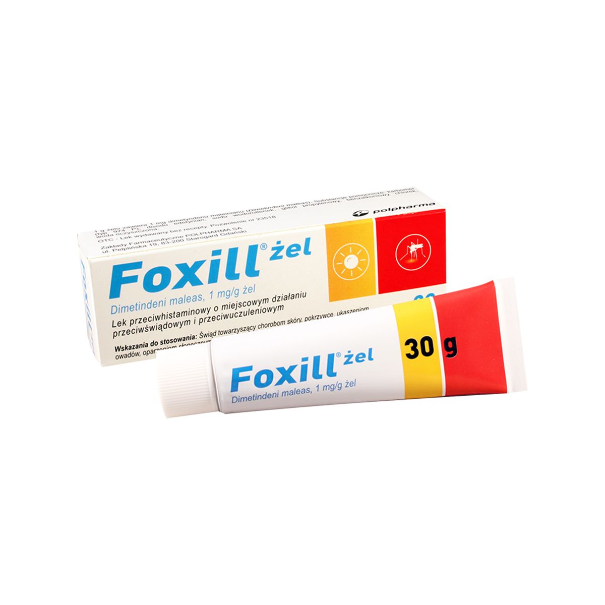 ფოქსილი - Foxil გელი 1მგ/გ30გ